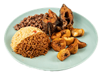 Large Half & Half Rice Meal (Fish)